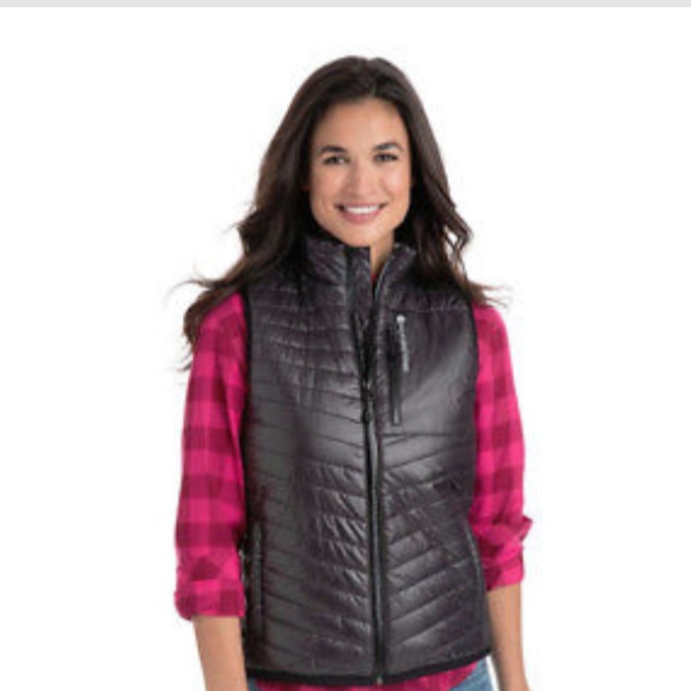 Vineyard Vines Women's Shiny Mountain Weekend Vest